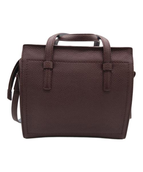 Salvatore Ferragamo（サルヴァトーレ フェラガモ）Salvatore Ferragamo (サルヴァトーレ フェラガモ) 2WAYショルダーバッグ ボルドーの古着・服飾アイテム