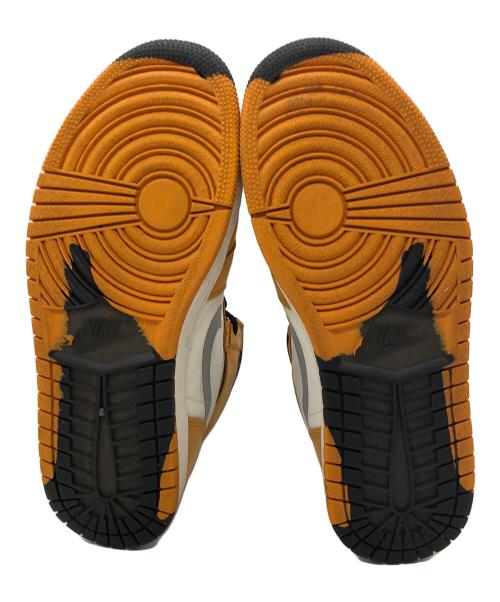 NIKE（ナイキ）NIKE (ナイキ) ハイカットスニーカー ホワイト×イエロー サイズ:27.5の古着・服飾アイテム