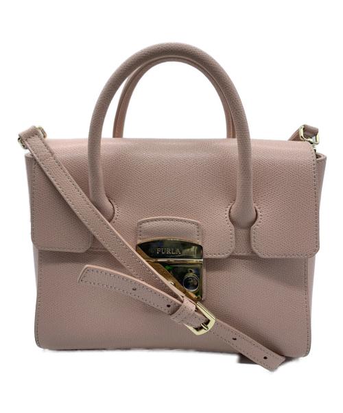 FURLA（フルラ）FURLA (フルラ) 2WAYバッグ ピンクの古着・服飾アイテム