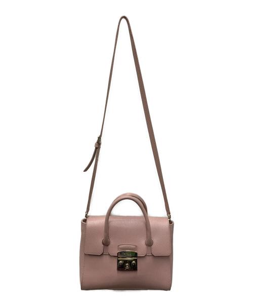 FURLA（フルラ）FURLA (フルラ) 2WAYバッグ ピンクの古着・服飾アイテム