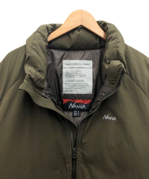 NANGA（ナンガ）NANGA (ナンガ) ダウンジャケット オリーブ サイズ:Mの古着・服飾アイテム