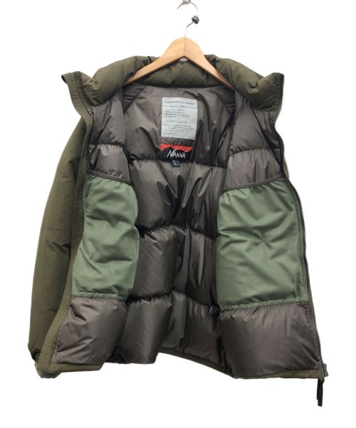 NANGA（ナンガ）NANGA (ナンガ) ダウンジャケット オリーブ サイズ:Mの古着・服飾アイテム