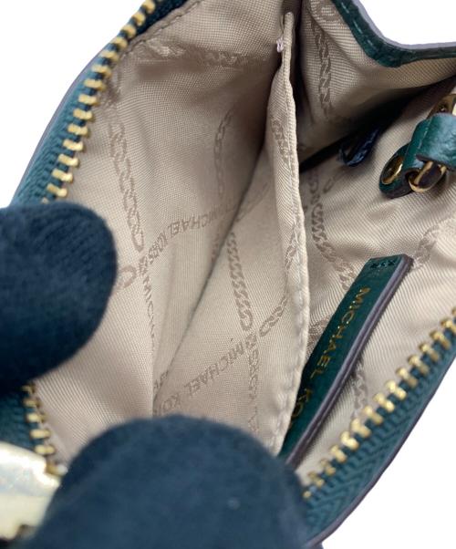 MICHAEL KORS（マイケル・コース）MICHAEL KORS (マイケル・コース) パスケース グリーンの古着・服飾アイテム