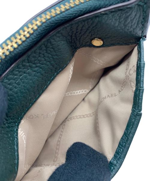 MICHAEL KORS（マイケル・コース）MICHAEL KORS (マイケル・コース) パスケース グリーンの古着・服飾アイテム