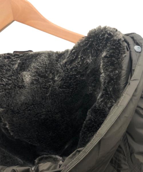 Eddie Bauer（エディーバウアー）Eddie Bauer (エディーバウアー) ダウンジャケット オリーブ サイズ:XSの古着・服飾アイテム