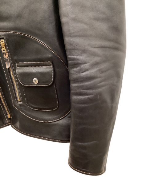 FLAT HEAD（フラット ヘッド）FLAT HEAD (フラット ヘッド) レザージャケット ブラウン サイズ:42の古着・服飾アイテム