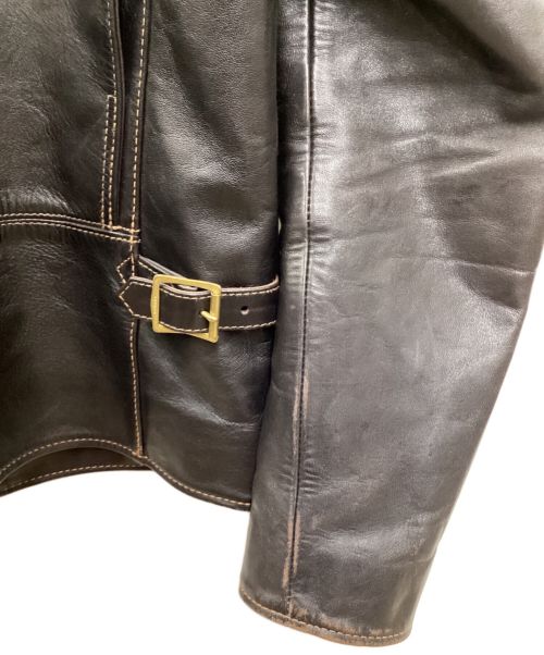 FLAT HEAD（フラット ヘッド）FLAT HEAD (フラット ヘッド) レザージャケット ブラウン サイズ:42の古着・服飾アイテム