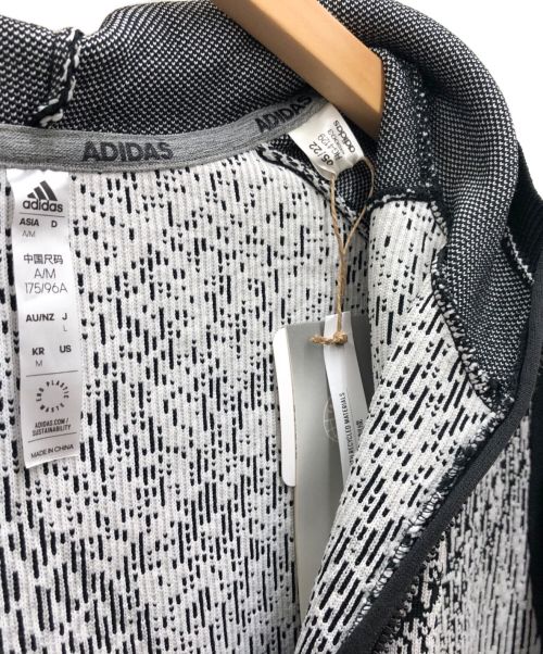adidas（アディダス）adidas (アディダス) ニットパーカー ブラック サイズ:L 未使用品の古着・服飾アイテム