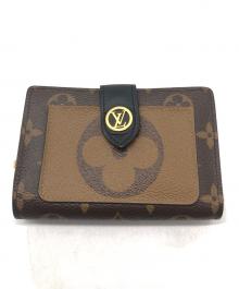 LOUIS VUITTON（ルイ ヴィトン）の古着「2つ折り財布」｜ブラウン