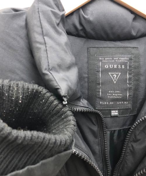 GUESS（ゲス）GUESS (ゲス) ダウンジャケット ブラック サイズ:Mの古着・服飾アイテム