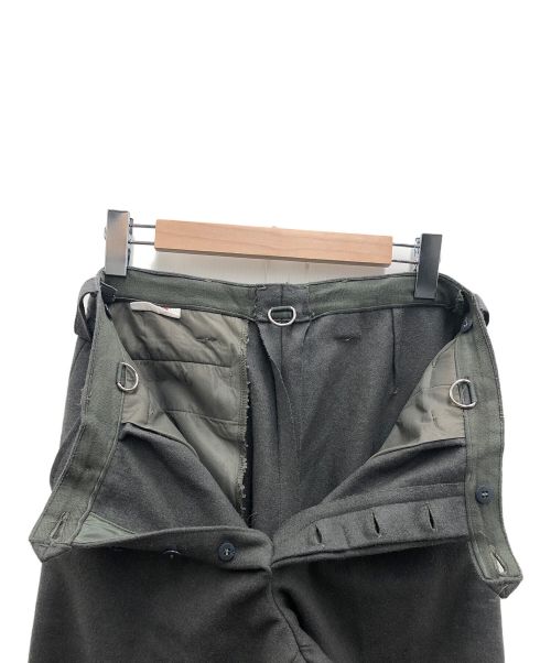 東ドイツ軍 NVA（ヒガシドイツグン）東ドイツ軍 NVA (ヒガシドイツグン) ウールミリタリーパンツ グレー サイズ:g48の古着・服飾アイテム