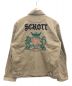 SCHOTT BROS. (ショットブロス) ジップジャケット ベージュ サイズ:M：6000円