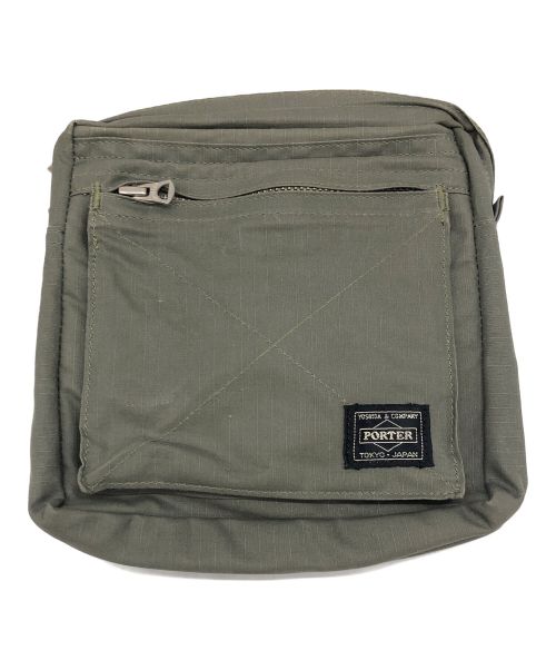 PORTER（ポーター）PORTER (ポーター) ウエストポーチ オリーブの古着・服飾アイテム
