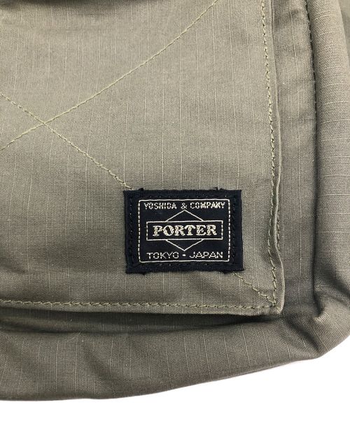 PORTER（ポーター）PORTER (ポーター) ウエストポーチ オリーブの古着・服飾アイテム