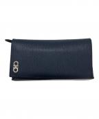 Salvatore Ferragamoサルヴァトーレ フェラガモ）の古着「長財布」｜ネイビー