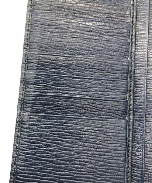 Salvatore Ferragamo（サルヴァトーレ フェラガモ）Salvatore Ferragamo (サルヴァトーレ フェラガモ) 長財布 ネイビーの古着・服飾アイテム