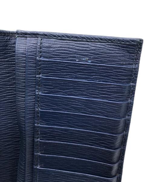 Salvatore Ferragamo（サルヴァトーレ フェラガモ）Salvatore Ferragamo (サルヴァトーレ フェラガモ) 長財布 ネイビーの古着・服飾アイテム