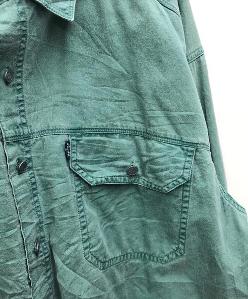 LEVI'S（リーバイス）LEVI'S (リーバイス) オーバーサイズシャツ グリーン サイズ:Lの古着・服飾アイテム