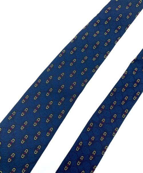GUCCI（グッチ）GUCCI (グッチ) ネクタイ ネイビー サイズ:ーの古着・服飾アイテム