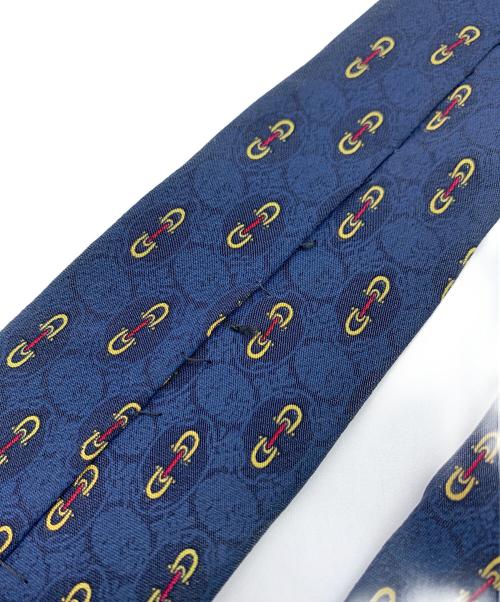 GUCCI（グッチ）GUCCI (グッチ) ネクタイ ネイビー サイズ:ーの古着・服飾アイテム