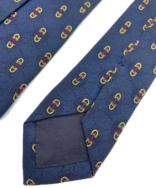 GUCCI（グッチ）GUCCI (グッチ) ネクタイ ネイビー サイズ:ーの古着・服飾アイテム