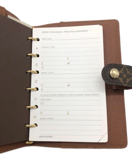 LOUIS VUITTON（ルイ ヴィトン）LOUIS VUITTON (ルイ ヴィトン) 手帳カバーの古着・服飾アイテム