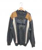 KANSAIMANカンサイマン）の古着「コマンダーニット」｜グレー