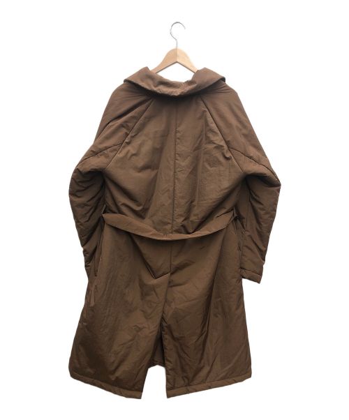 HEVO（イーヴォ）Hevo (イーヴォ) TOMORROW LAND (トゥモローランド) ベルテッドコート ブラウン サイズ:46の古着・服飾アイテム