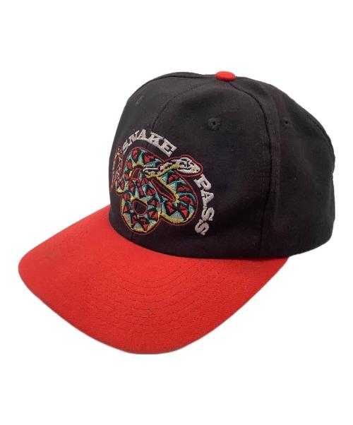 marlboro（マルボロ）marlboro (マルボロ) キャップ ブラック×レッド サイズ:FREEの古着・服飾アイテム