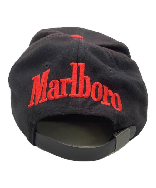 marlboro（マルボロ）marlboro (マルボロ) キャップ ブラック×レッド サイズ:FREEの古着・服飾アイテム