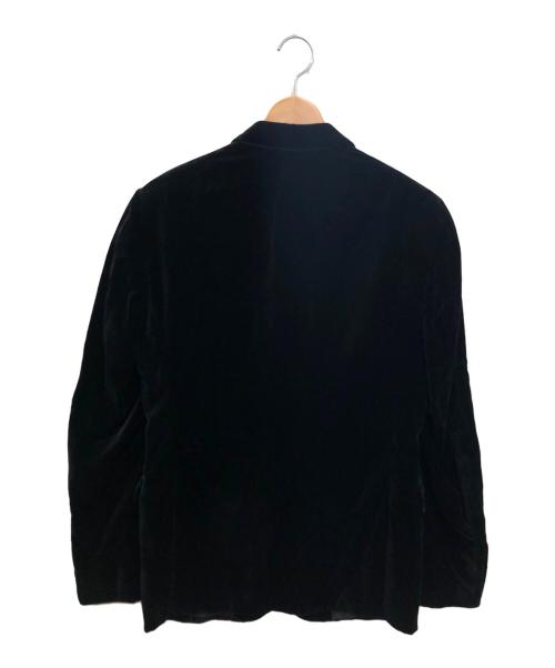 ARMANI COLLEZIONI（アルマーニ コレツィオーニ）ARMANI COLLEZIONI (アルマーニ コレツィオーニ) コーデュロイジャケット ブラック サイズ:48の古着・服飾アイテム