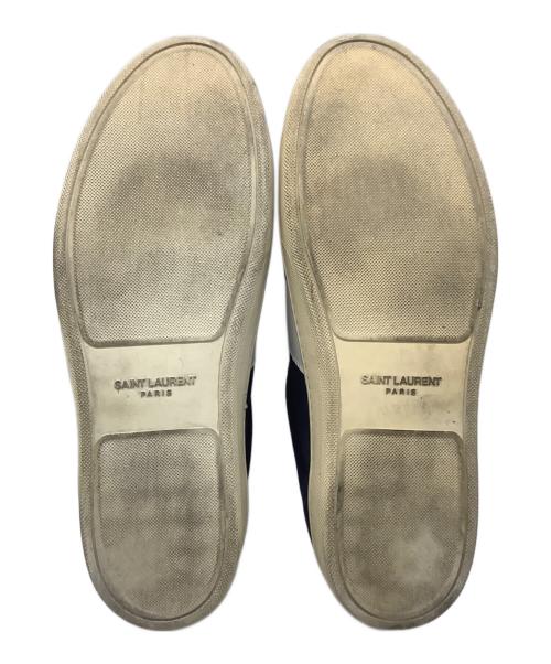Saint Laurent Paris（サンローランパリ）Saint Laurent Paris (サンローランパリ) ローカットスニーカー ネイビー×ホワイト サイズ:43の古着・服飾アイテム