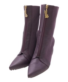 中古・古着通販】YELLO (イエロ) MERCURIO SHORT BOOTS ブラック