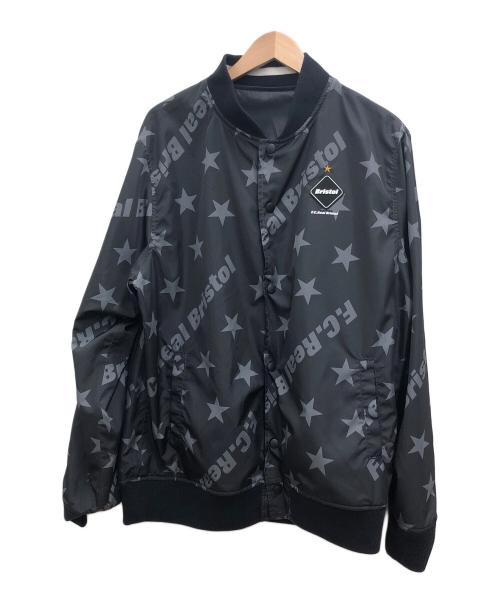 F.C.R.B.（エフシーレアルブリストル）F.C.R.B. (エフシーアールビー) リバーシブルスタジャン ブラック サイズ:不明の古着・服飾アイテム