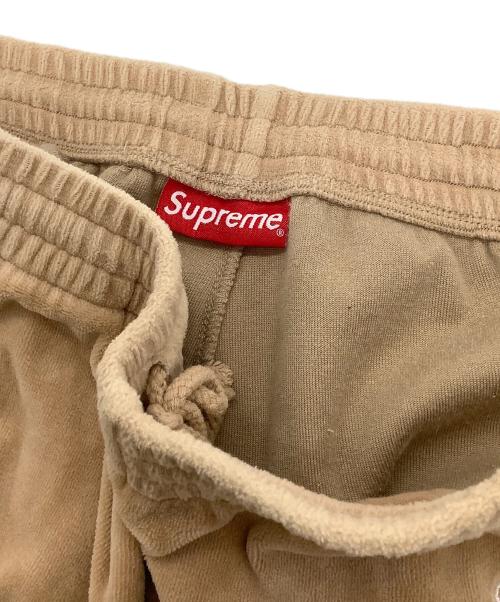 SUPREME（シュプリーム）Supreme (シュプリーム) ベロアパンツ ベージュ サイズ:Mの古着・服飾アイテム