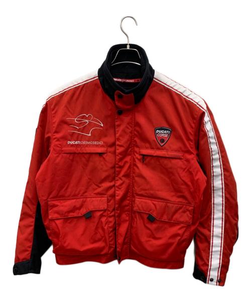 DUCATI CORSE（デュカティ・コルセ）DUCATI CORSE (デュカティ・コルセ) レーシングジャケット レッド サイズ:Lの古着・服飾アイテム