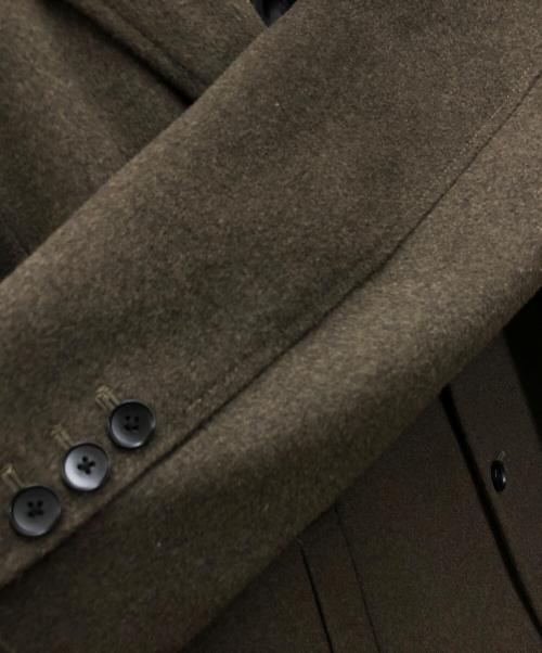 B:MING LIFE STORE（ビーミングライフストア）B:MING LIFE STORE (ビーミングライフストア) 防風 タスマニアウール チェスターコート グレー サイズ:Lの古着・服飾アイテム