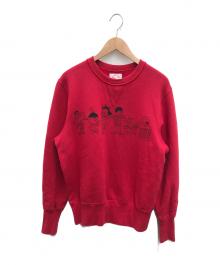 EVISU（エヴィス）の古着「スウェット」｜レッド
