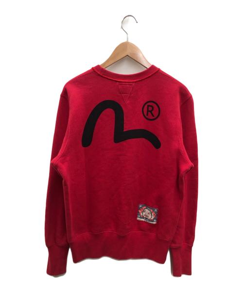 EVISU（エヴィス）EVISU (エビス) スウェット レッド サイズ:38の古着・服飾アイテム