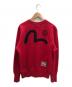 EVISU (エビス) スウェット レッド サイズ:38：6000円