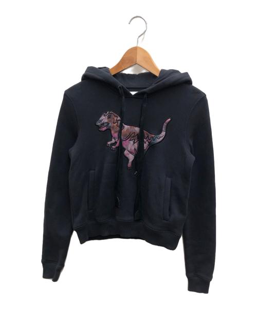 COACH（コーチ）COACH (コーチ) KAFFE FASSETT (カフェ・ファセット) プルオーバーパーカー ブラック サイズ:XSの古着・服飾アイテム