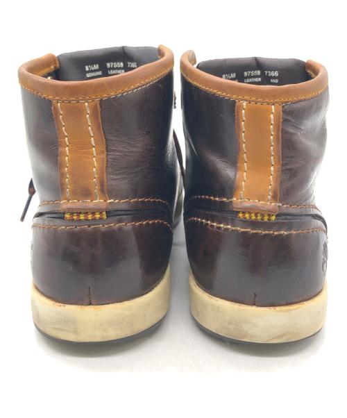 Timberland（ティンバーランド）Timberland (ティンバーランド) ショートブーツ ブラウン サイズ:26.5の古着・服飾アイテム