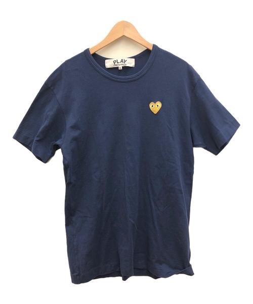 PLAY COMME des GARCONS（プレイコムデギャルソン）PLAY COMME des GARCONS (プレイ コムデギャルソン) Tシャツ ネイビー サイズ:XLの古着・服飾アイテム