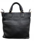 ERMENEGILDO ZEGNAエルメネジルド・ゼニア）の古着「ハンドバッグ」｜ブラウン