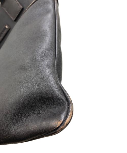 ERMENEGILDO ZEGNA（エルメネジルド・ゼニア）ERMENEGILDO ZEGNA (エルメネジルド・ゼニア) ハンドバッグ ブラウンの古着・服飾アイテム