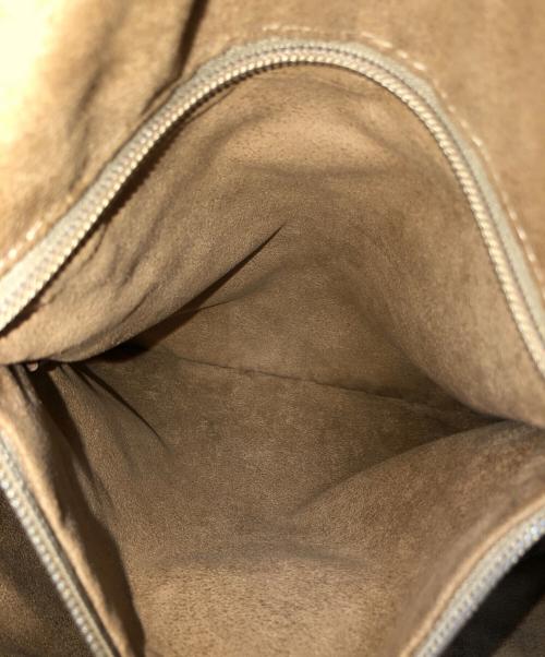 ERMENEGILDO ZEGNA（エルメネジルド・ゼニア）ERMENEGILDO ZEGNA (エルメネジルド・ゼニア) ハンドバッグ ブラウンの古着・服飾アイテム