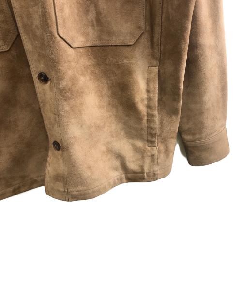 PAUL SMITH（ポールスミス）Paul Smith (ポールスミス) レザージャケット ベージュ サイズ:Mの古着・服飾アイテム