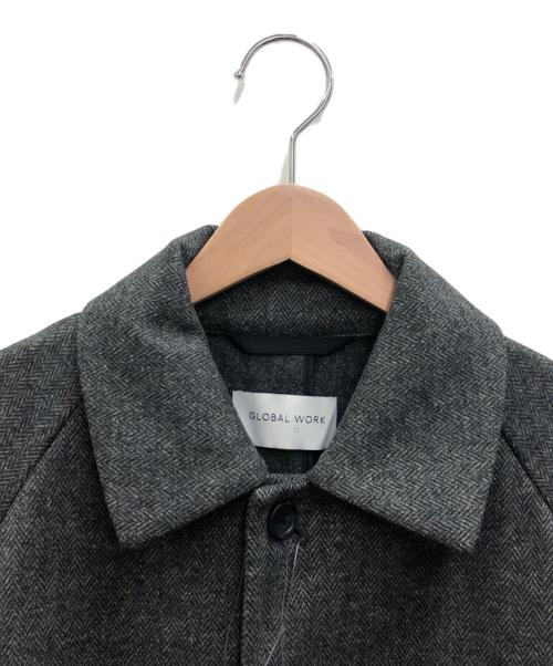 GLOBAL WORK（グローバルワーク）GLOBAL WORK (グローバルワーク) ロングコート グレー サイズ:M 未使用品の古着・服飾アイテム