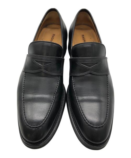 MAGNANNI（マグナーニ）MAGNANNI (マグナーニ) コインローファー ブラック サイズ:41の古着・服飾アイテム