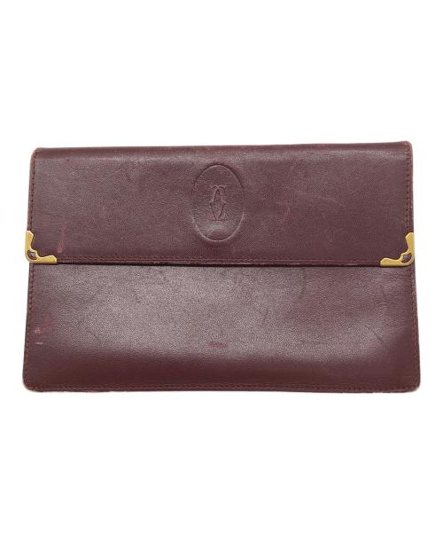 Cartier（カルティエ）Cartier (カルティエ) ウエストバッグ ボルドーの古着・服飾アイテム